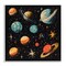Stupell Industries Colorful Retro Planets Wall Plaque, design by Creative Studio